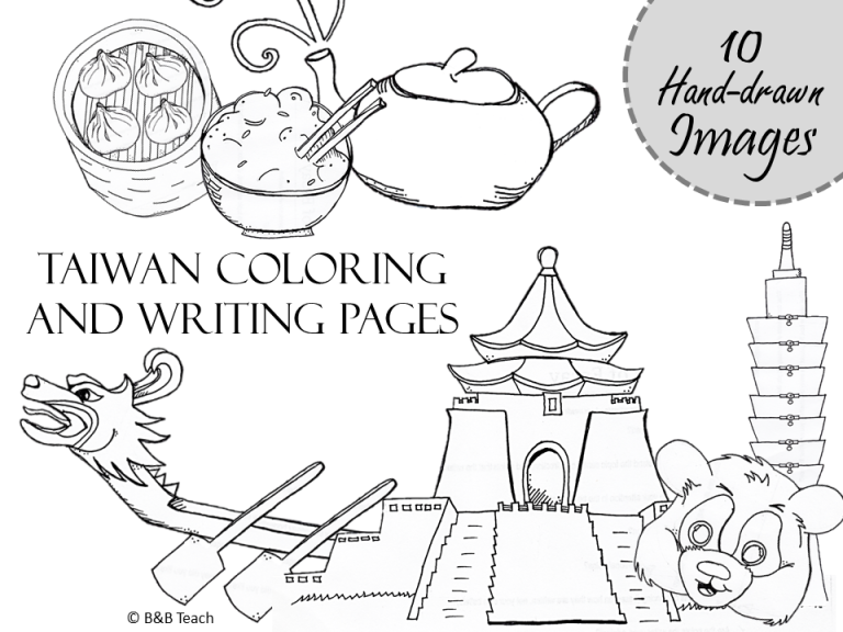 taiwan coloring pages - photo #2